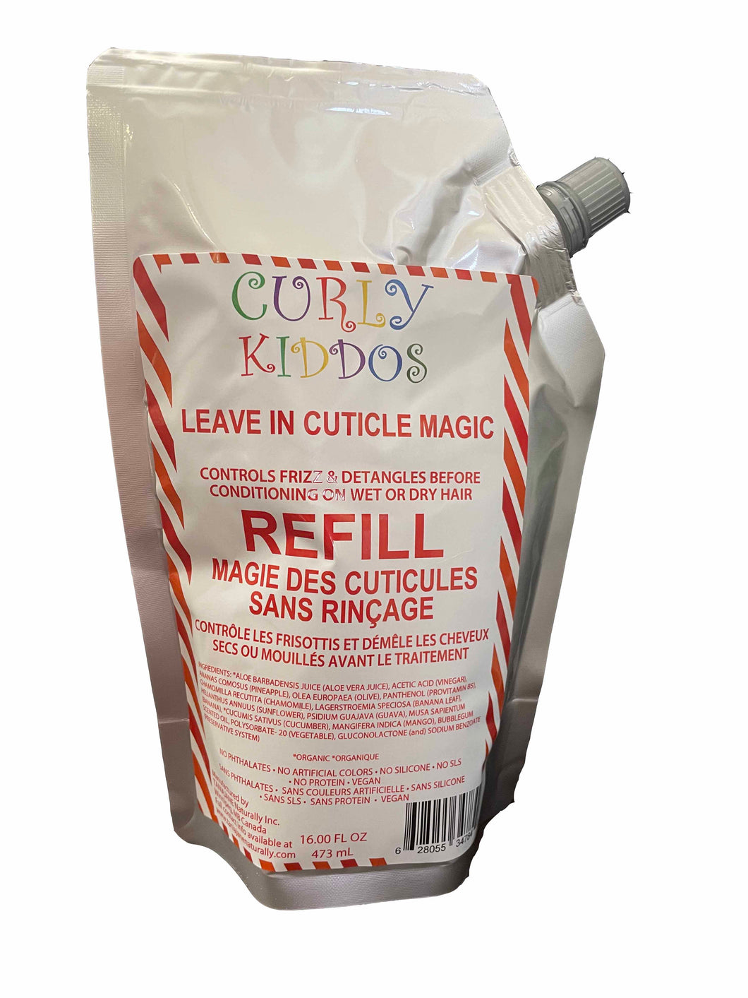 REFILL - Curly Kiddos Leave In Cuticle Magic