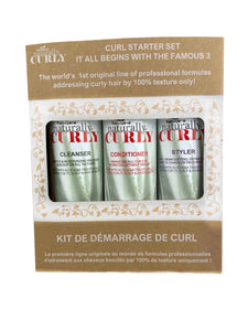 Curly 3-Step Starter Trio Gift Set